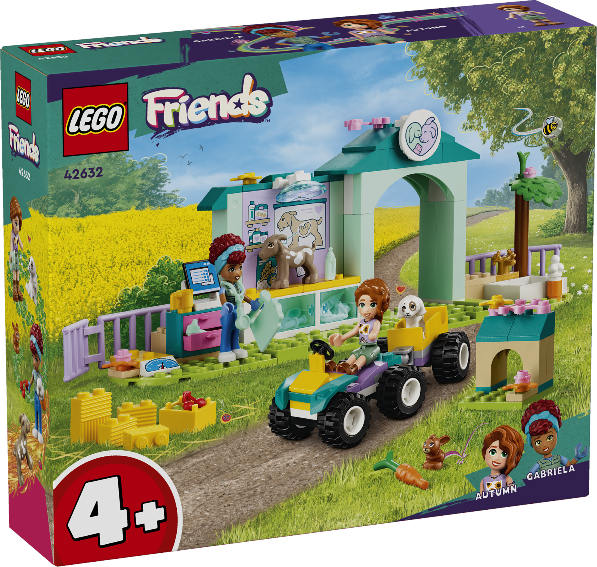 Конструктор LEGO Friends Ветеринарная клиника для сельскохозяйственных животных 42632 - фото 3