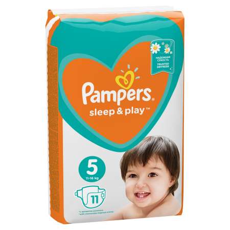 Подгузники Pampers Sleep and Play 5 11-16кг 11шт