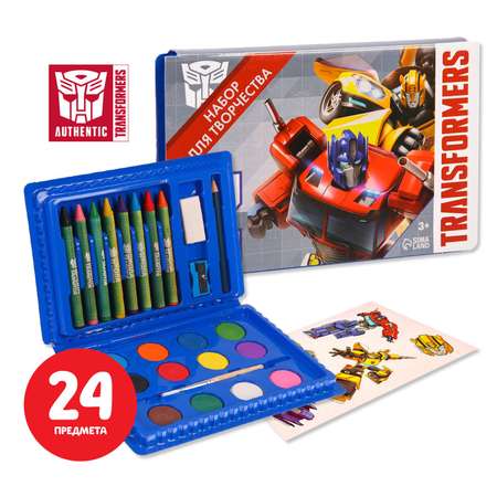 Набор Hasbro для творчества Transformers. 24 предмета