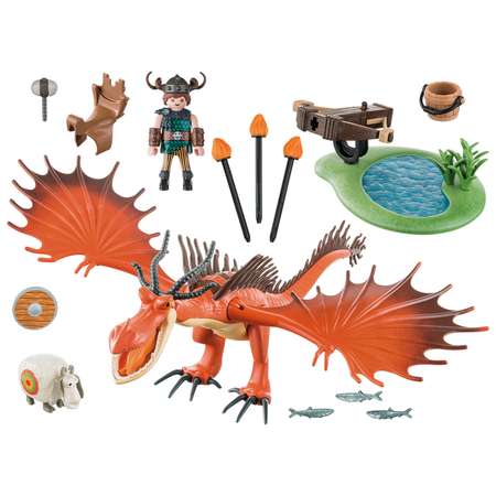 Конструктор Playmobil Dragons Сморкала и Кривольк 9459pm