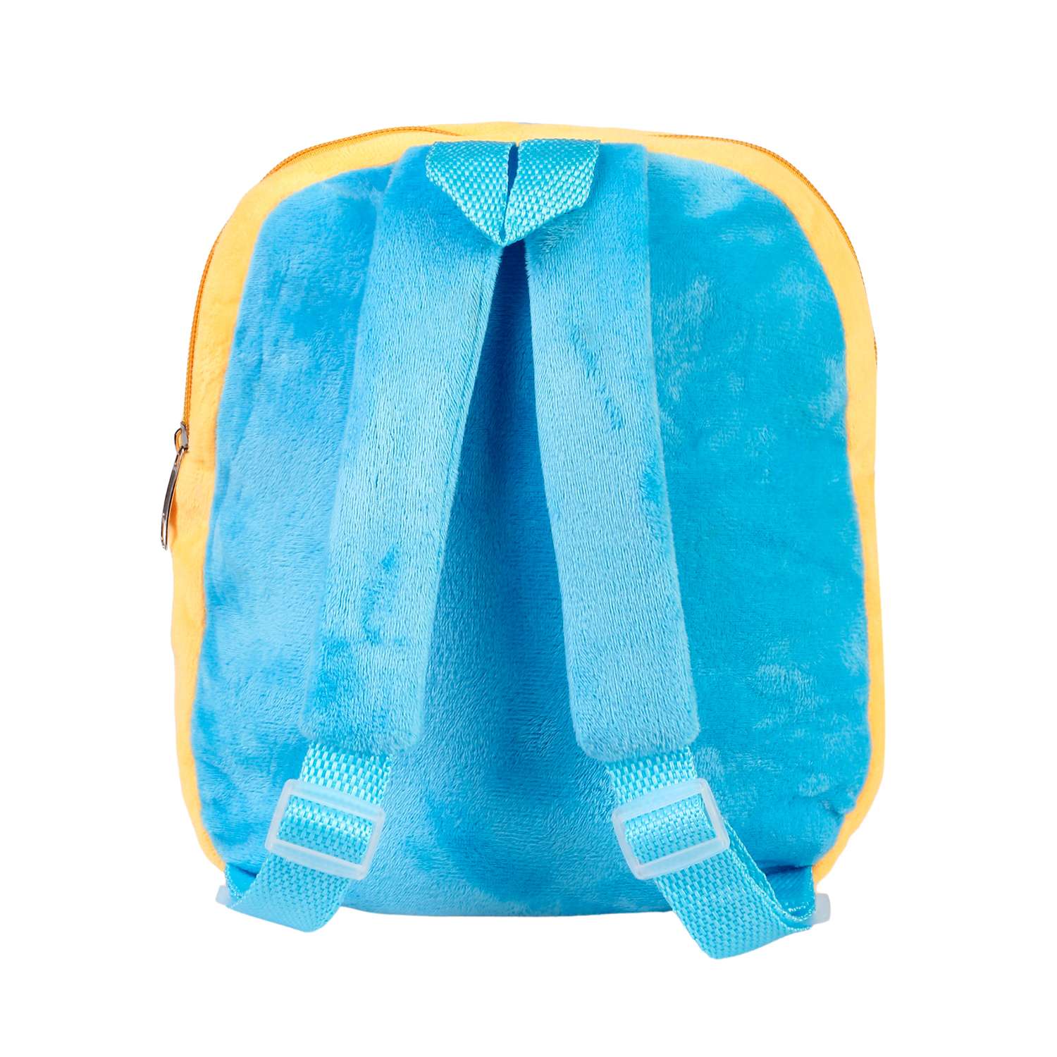 Рюкзак с игрушкой Little Mania желто-голубой Панда - фото 3