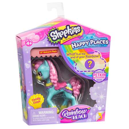 Игрушка Happy Places Shopkins с пони Кэнди Цок 56917 в непрозрачной упаковке (Сюрприз)