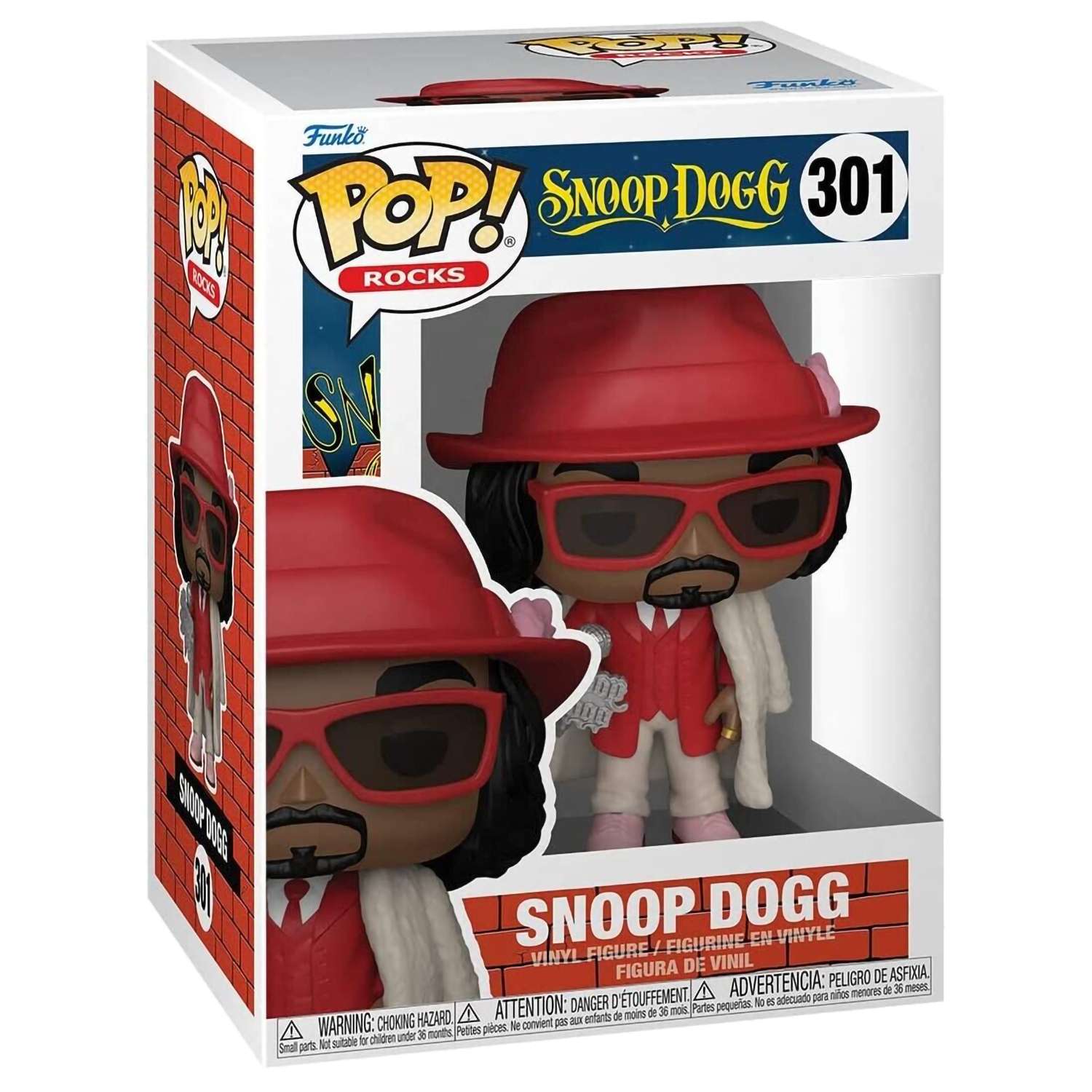 Фигурка Funko POP! Rocks Snoop Dogg Snoop Dogg In Fur Coat (301) 69359 - фото 2