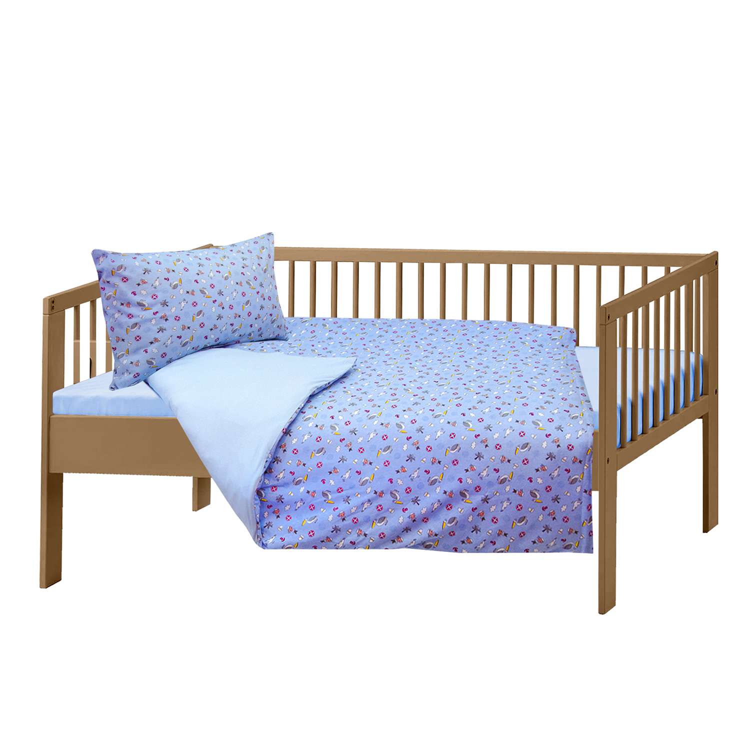 Комплект OLTEX постельного белья Голубой - фото 1