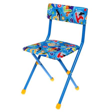 Комплект Zabiaka детской мебели «Познайка. Азбука» складной цвета стула МИКС