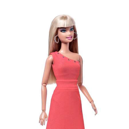 Боди и юбка одежда для кукол Barbie VIANA красный