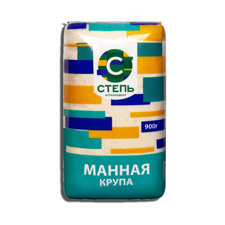 Манная крупа Агрохолдинг "СТЕПЬ" 900г