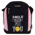 Сумка-рюкзак Proff 2 в 1 Smile (черно-розовый)