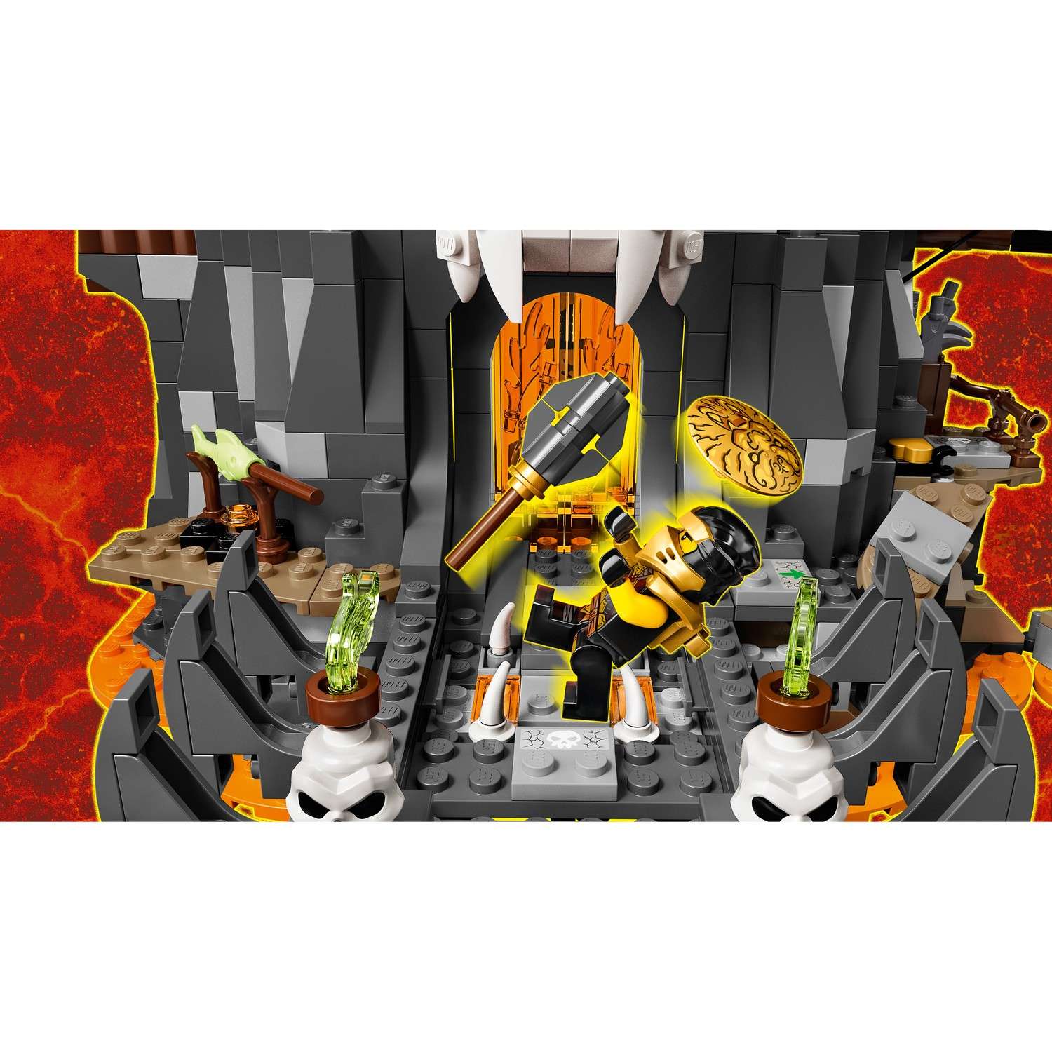 Конструктор LEGO Ninjago Подземелье колдуна-скелета 71722 - фото 11