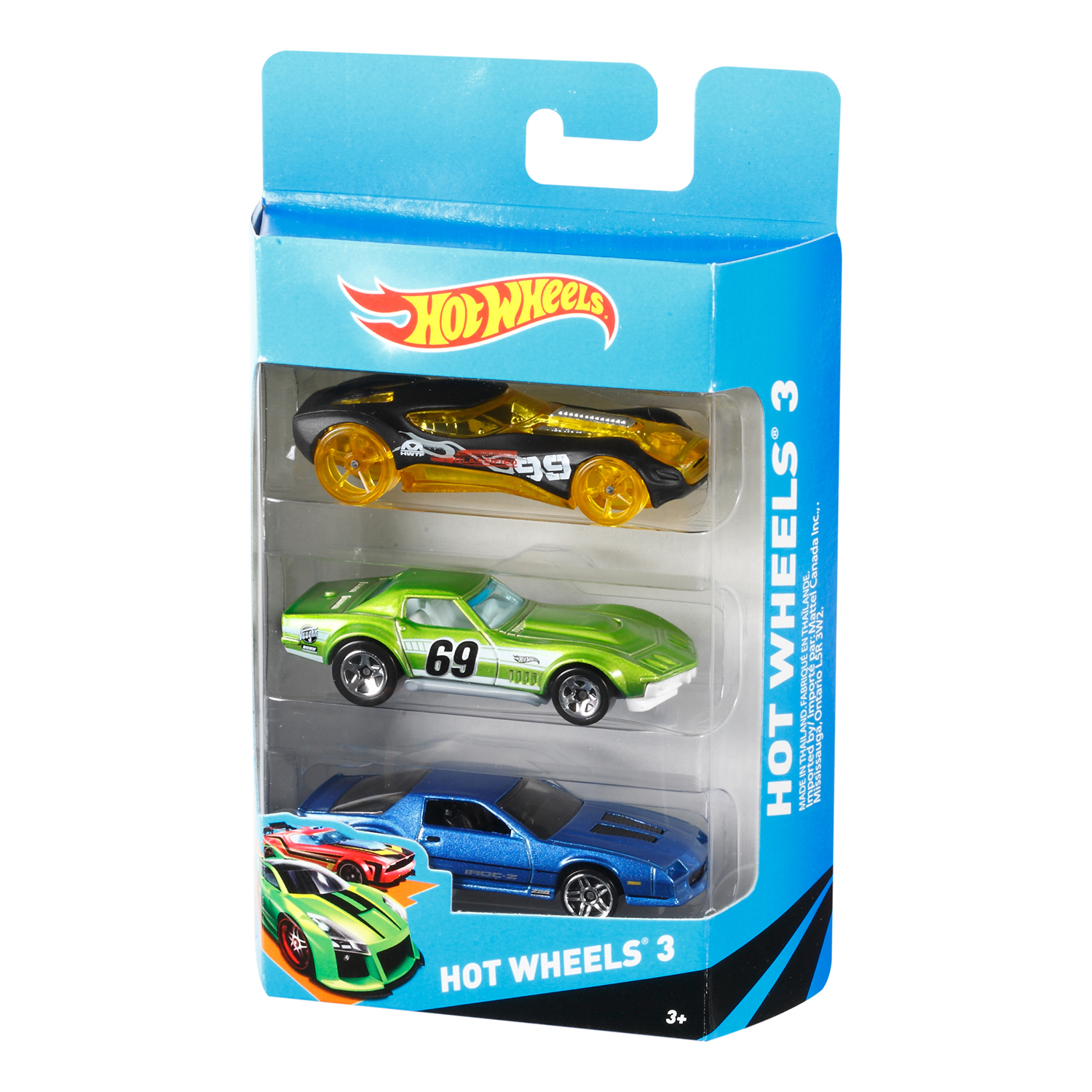 Подарочный набор Hot Wheels из 3 машинок в ассортименте K5904 - фото 25