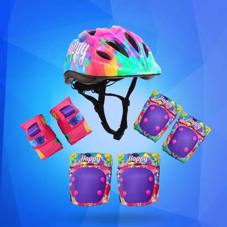 Набор шлем защита Sport Collection SET Happy M