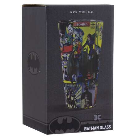 Бокал PALADONE стеклянный Batman Glass 450 ml PP8263BM