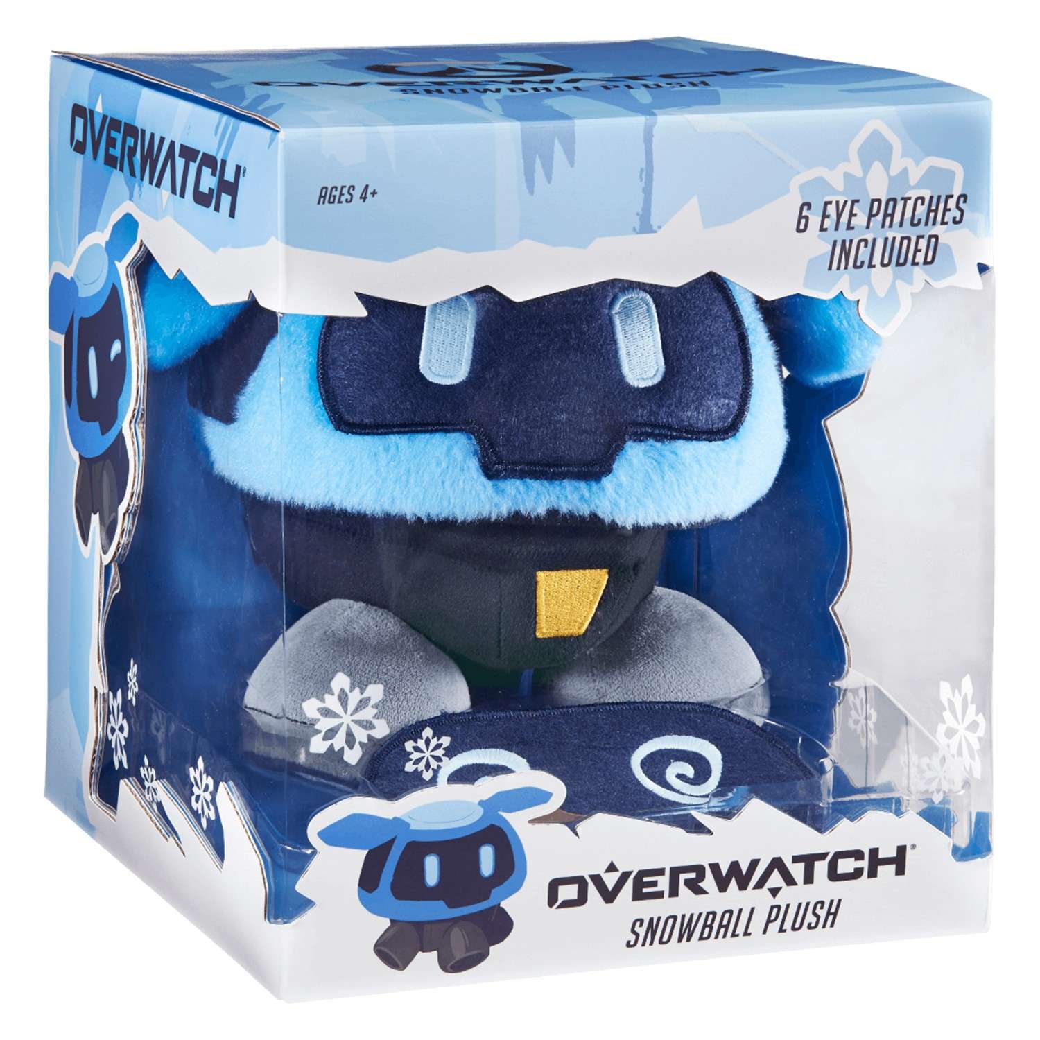 Мягкая игрушка Blizzard Overwatch Snowball 3 элемента B62501 - фото 2
