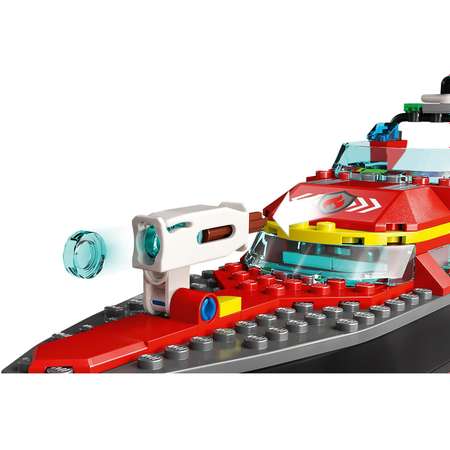 Конструктор LEGO Пожарно-спасательная лодка 60373