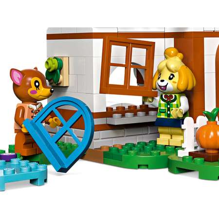 Конструктор LEGO Animal Crossing Посещение дома Изабель