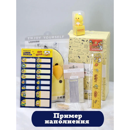 Подарочный бокс для девочки iLikeGift Milota Box mini утенок