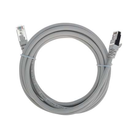 Патч-корд REXANT 3 метра Cat 6 RJ45-RJ45 26AWG LSZH серый