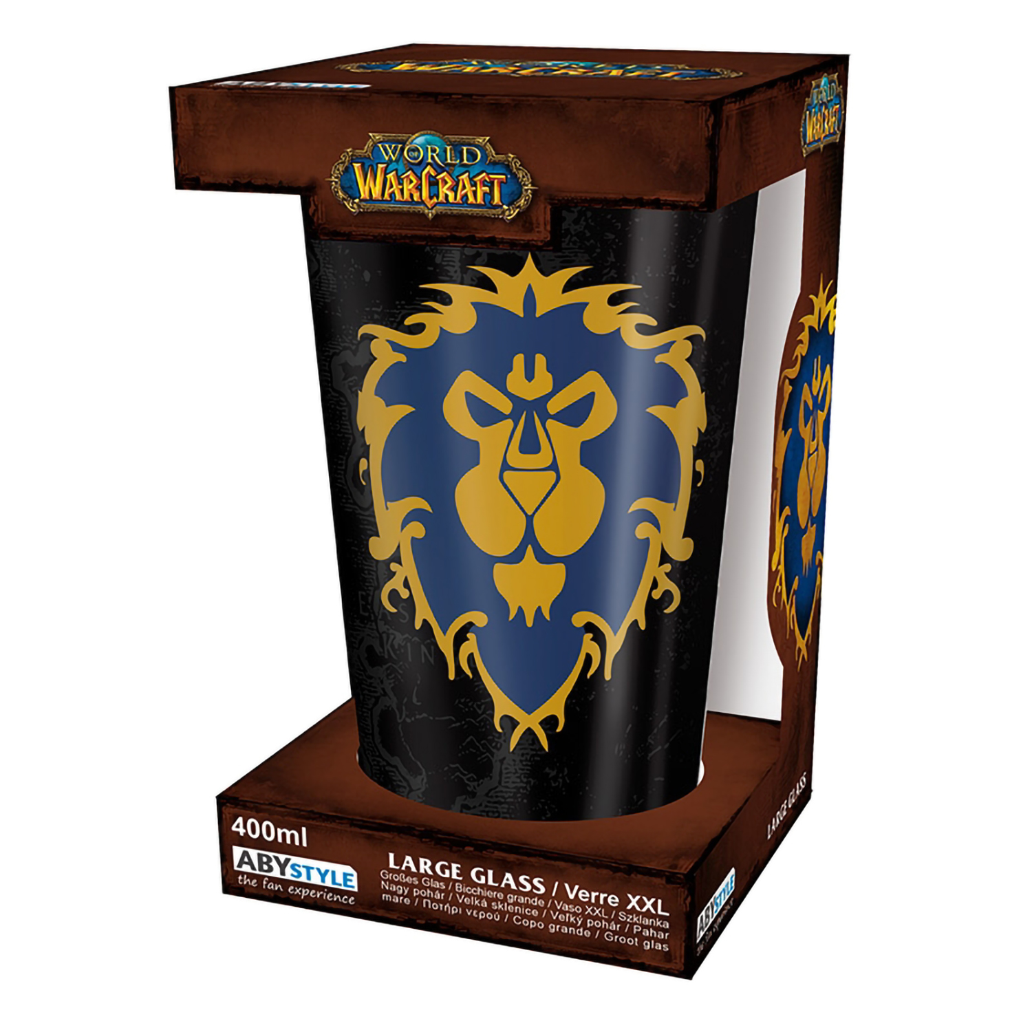 Бокал ABYStyle World of Warcraft Alliance Box x2 400ml ABYVER155 - фото 2