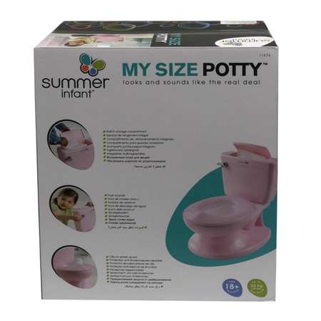 Горшок детский Summer Infant My Size Potty Розовый