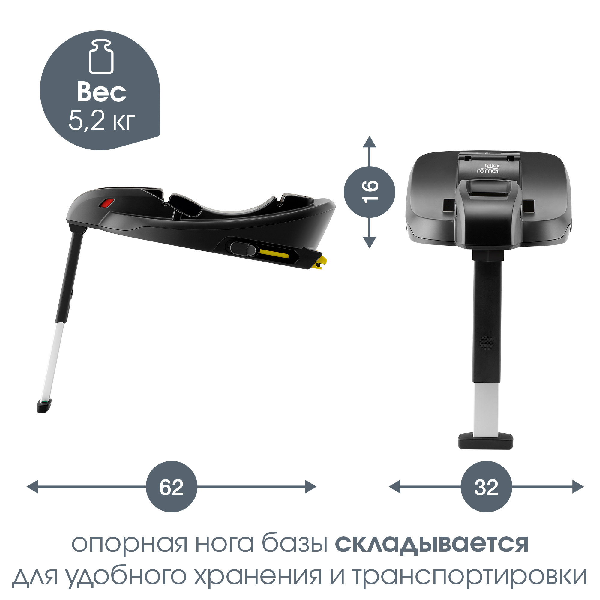 База для автокресла Britax Roemer Baby-Safe Core Base - фото 6