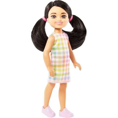 Кукла Mattel Barbie Челси в клетчатом платье