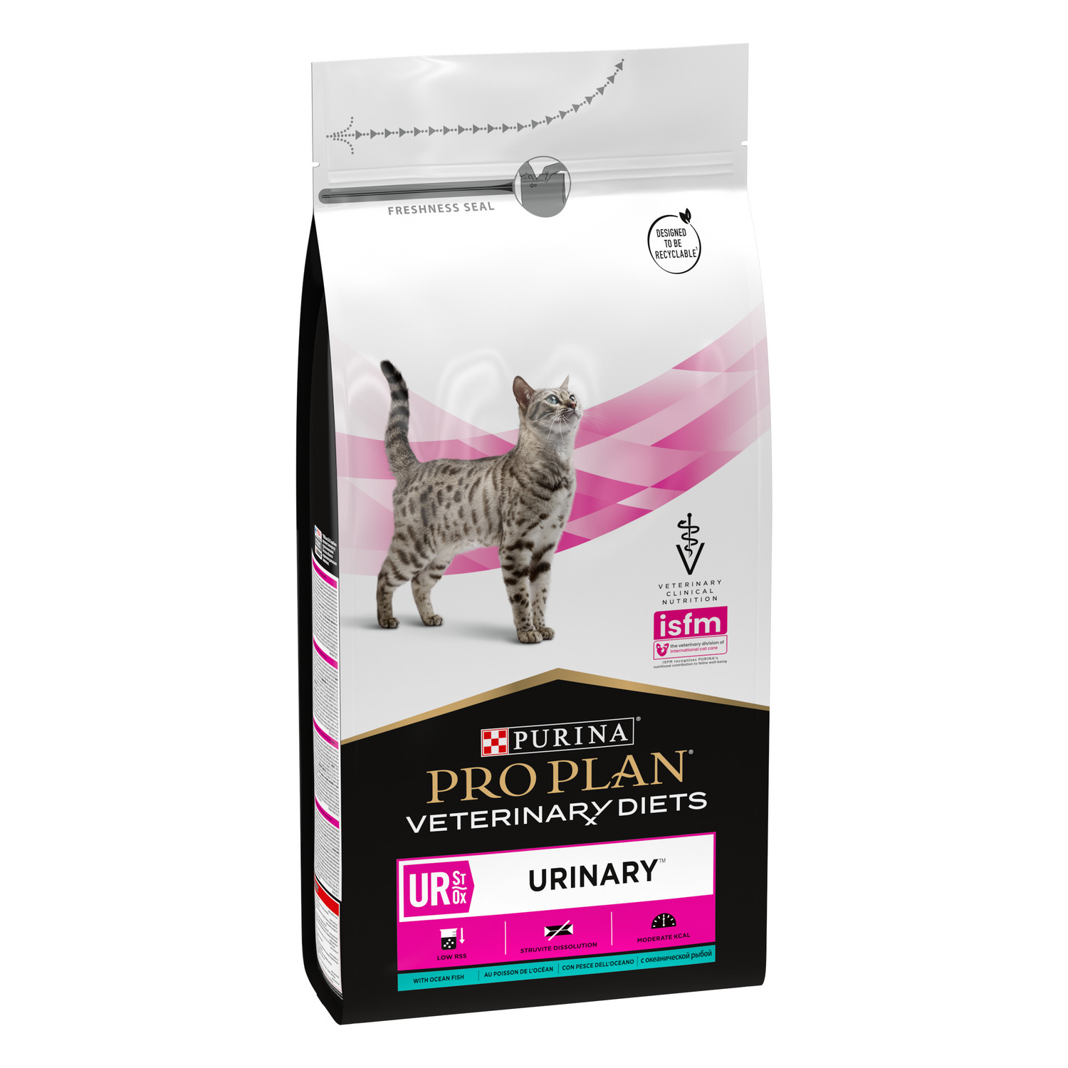 Сухой корм для кошек Purina Pro Plan Veterinary diets 1.5 кг рыба (при МКБ, лечебный) - фото 4