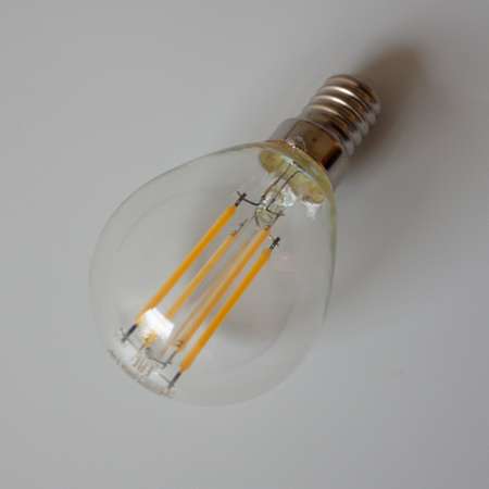 Лампа филаментная Фарлайт нитевидная прозрачная шар G45 11 Вт 4000 К Е14