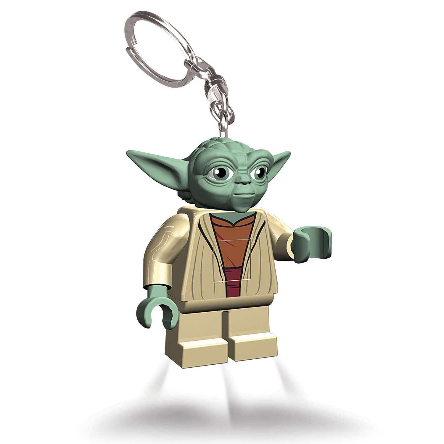 Брелок-фонарик для ключей LEGO Звёздные войны-йода - фото 1
