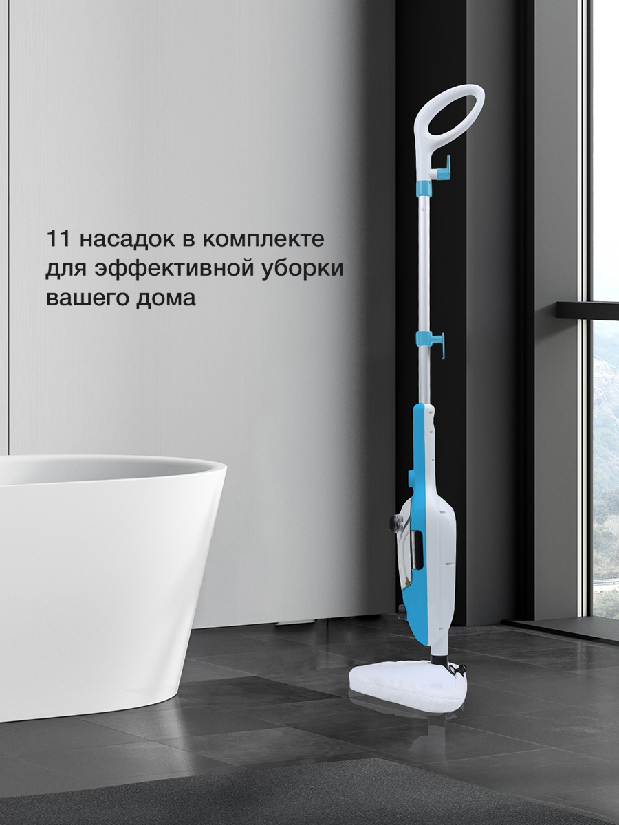 Паровая швабра Blackton Bt SM1110 Blue купить по цене 4899 ₽ в  интернет-магазине Детский мир