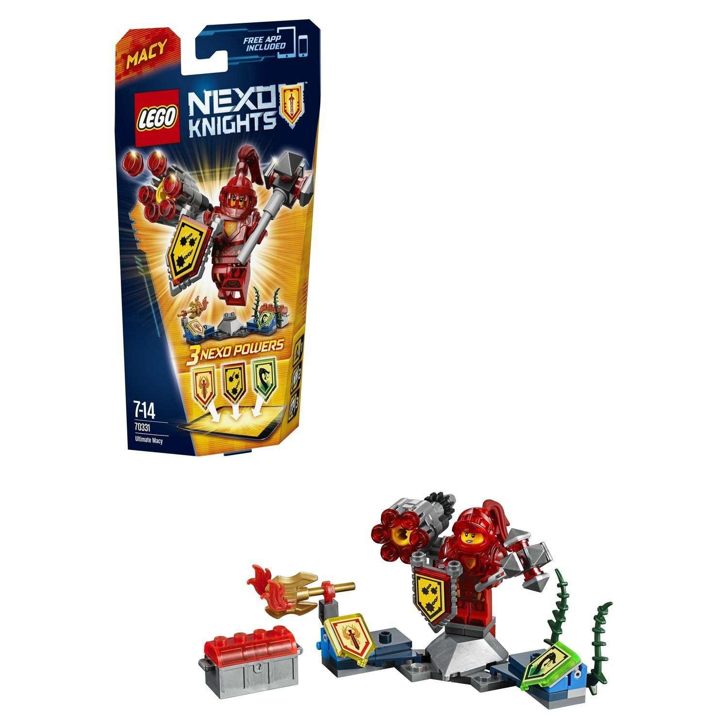 Конструктор LEGO Nexo Knights Мэйси – Абсолютная сила (70331) - фото 1