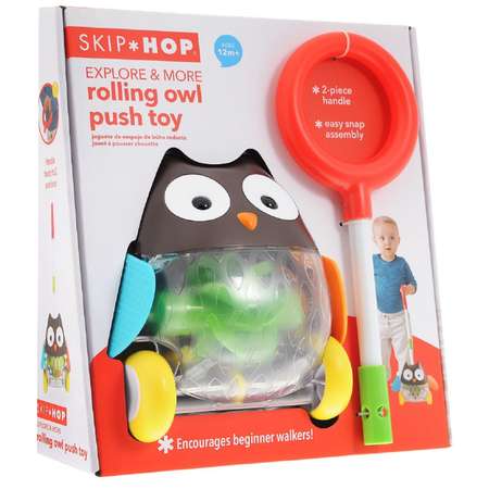 Игровая каталка Skip Hop Сова с ручкой