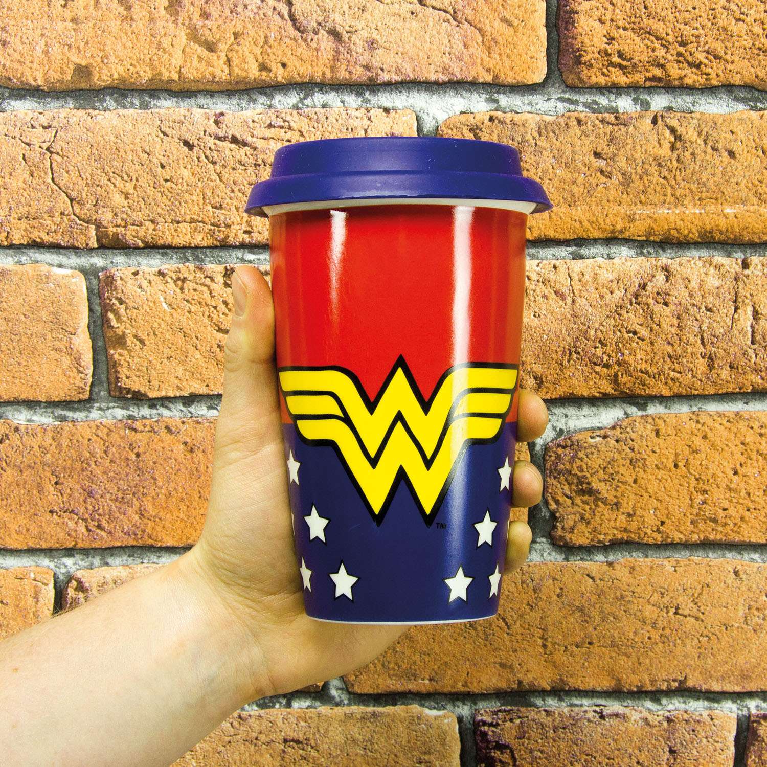 Кружка PALADONE Wonder Woman Travel Mug PP4108DC - фото 3