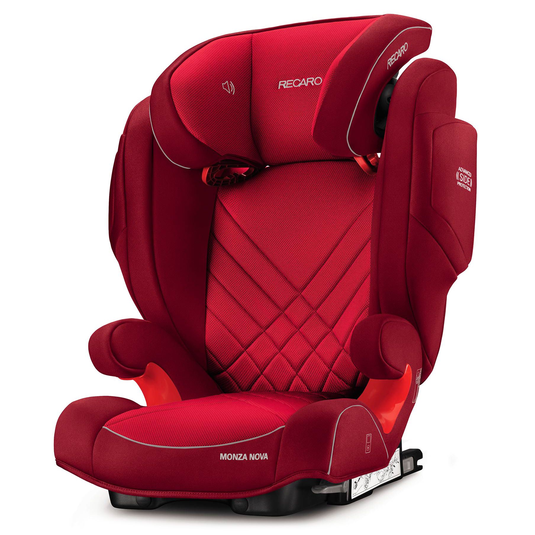 Автокресло Recaro Monza Nova 2 Seatfix Indy Red - фото 1