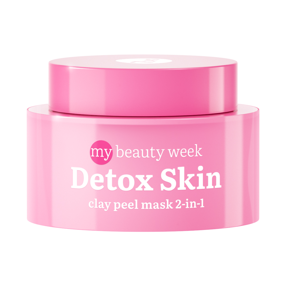 Маска для лица 7DAYS Detox skin очищающая с глиной 2-в-1 - фото 1