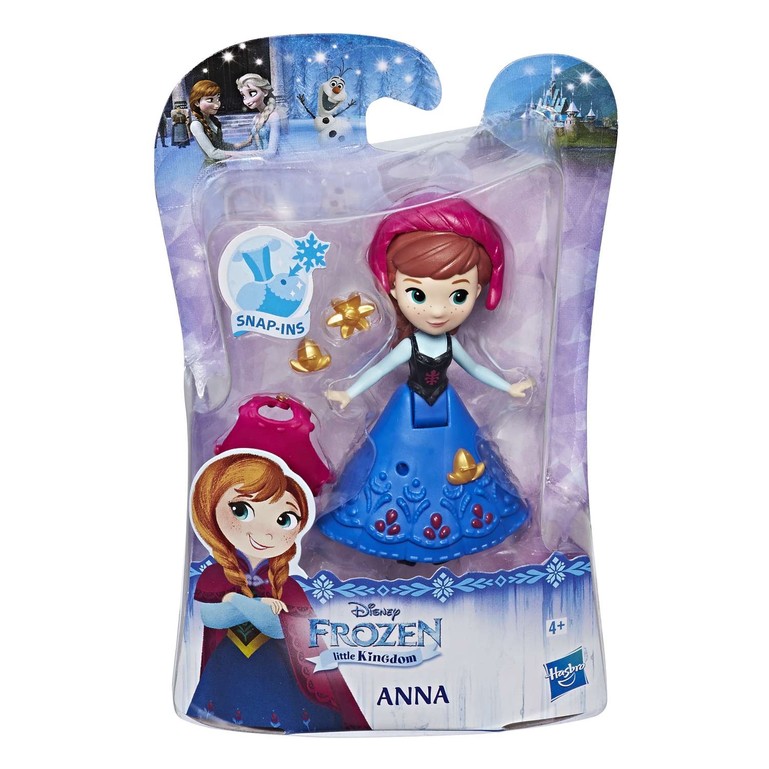 Кукла мини Disney Frozen Холодное Сердце Анна C1096EU4 - фото 2