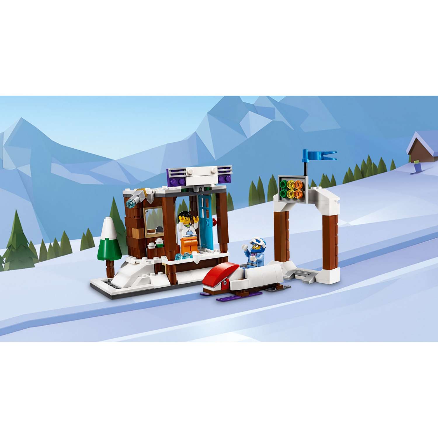 Конструктор LEGO Зимние каникулы (модульная сборка) Creator (31080) - фото 7