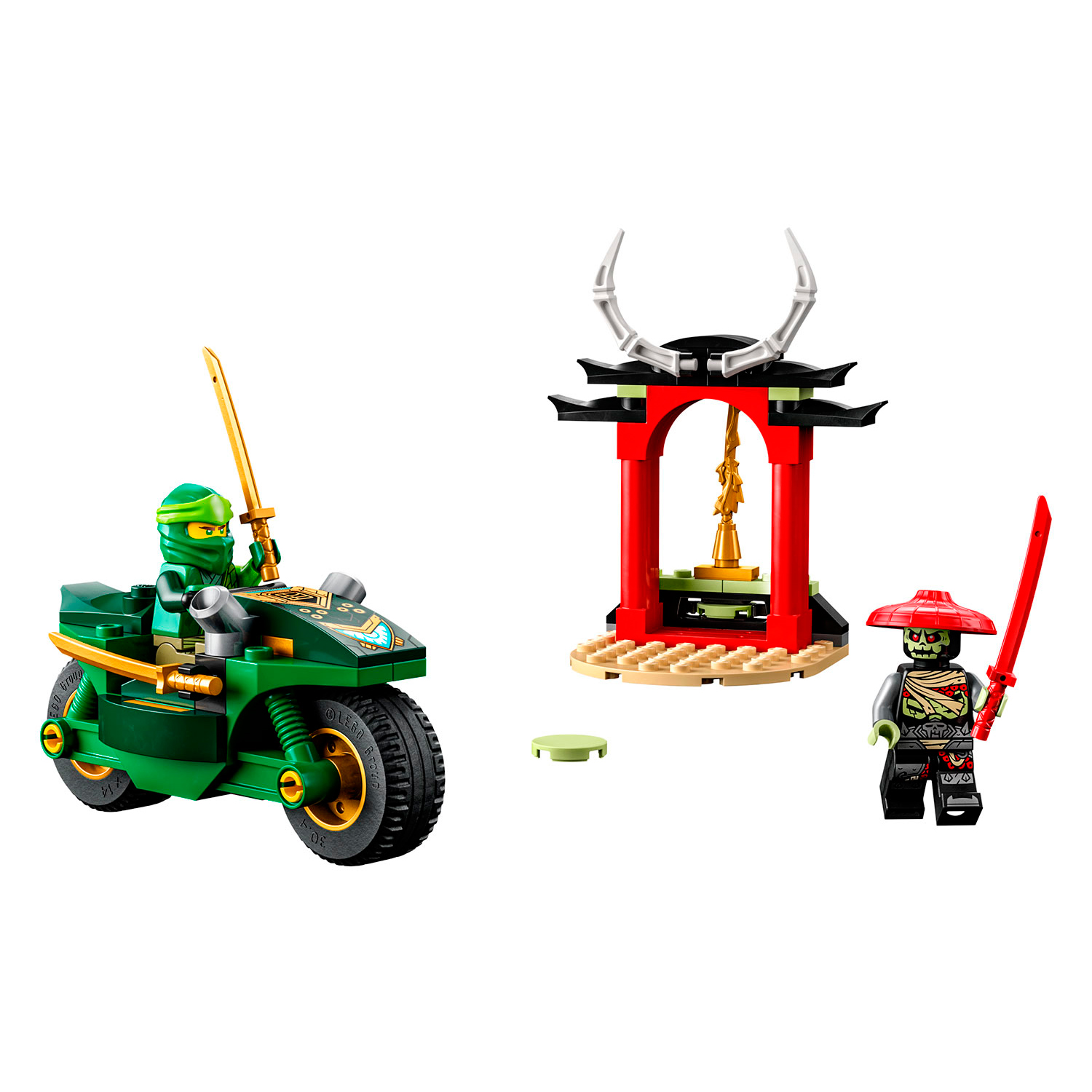 Конструктор детский LEGO Ninjago Уличный мотоцикл ниндзя Ллойда 71788 - фото 3