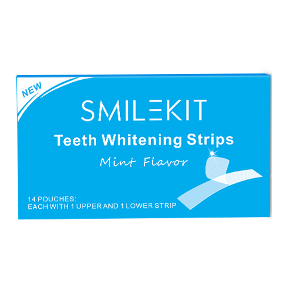 Полоски для зубов Ecotone Smilekit Отбеливающие курс на 14 дней - фото 1