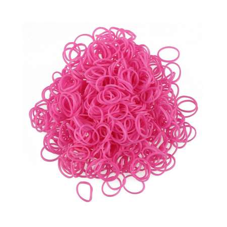 Резиночки для плетения Seichi 600 шт розовые