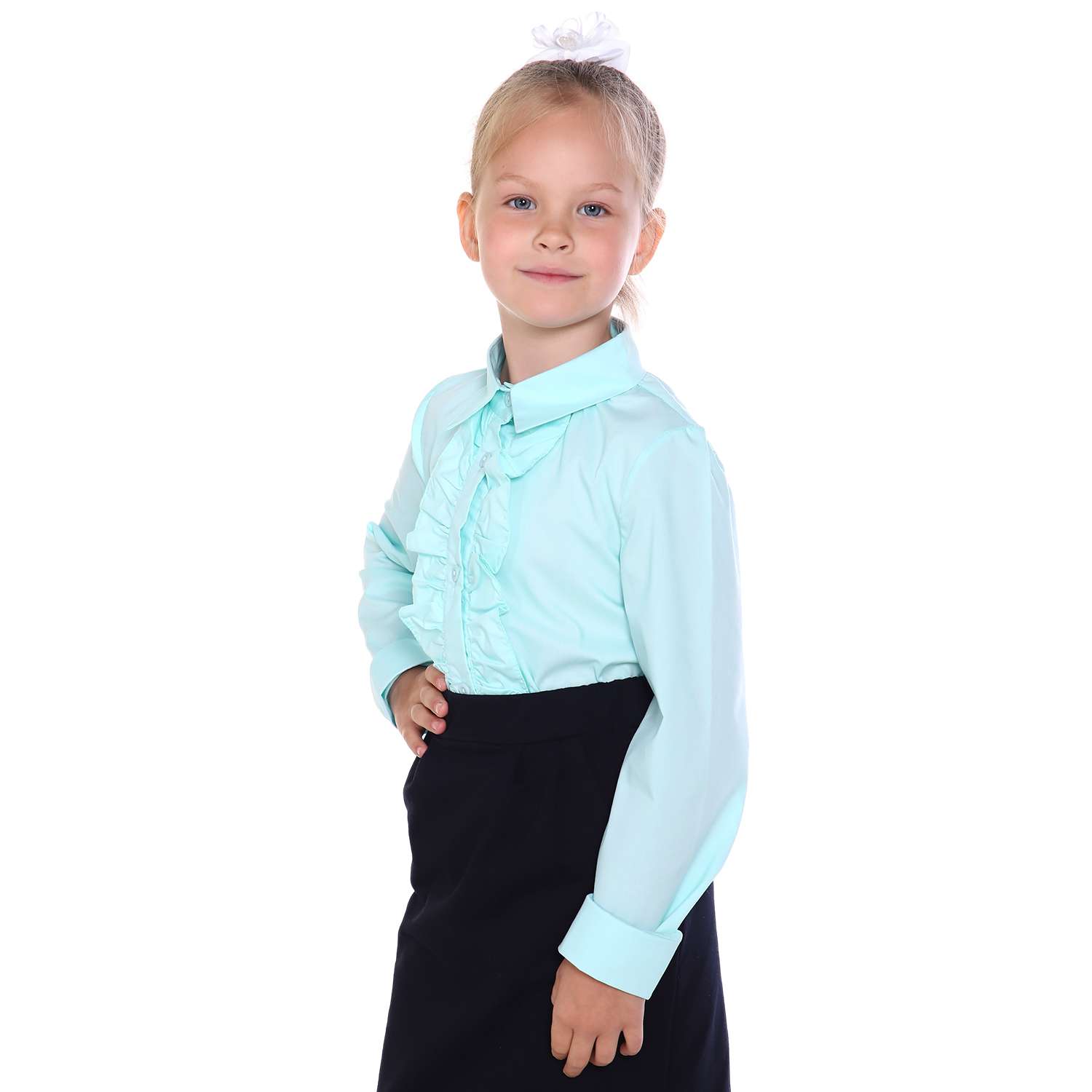 Блузка Детская Одежда BL-11000/мятный2 - фото 2