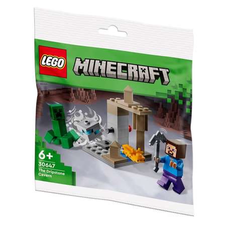 Конструктор LEGO Minecraft The Dripstone Cavern 30647