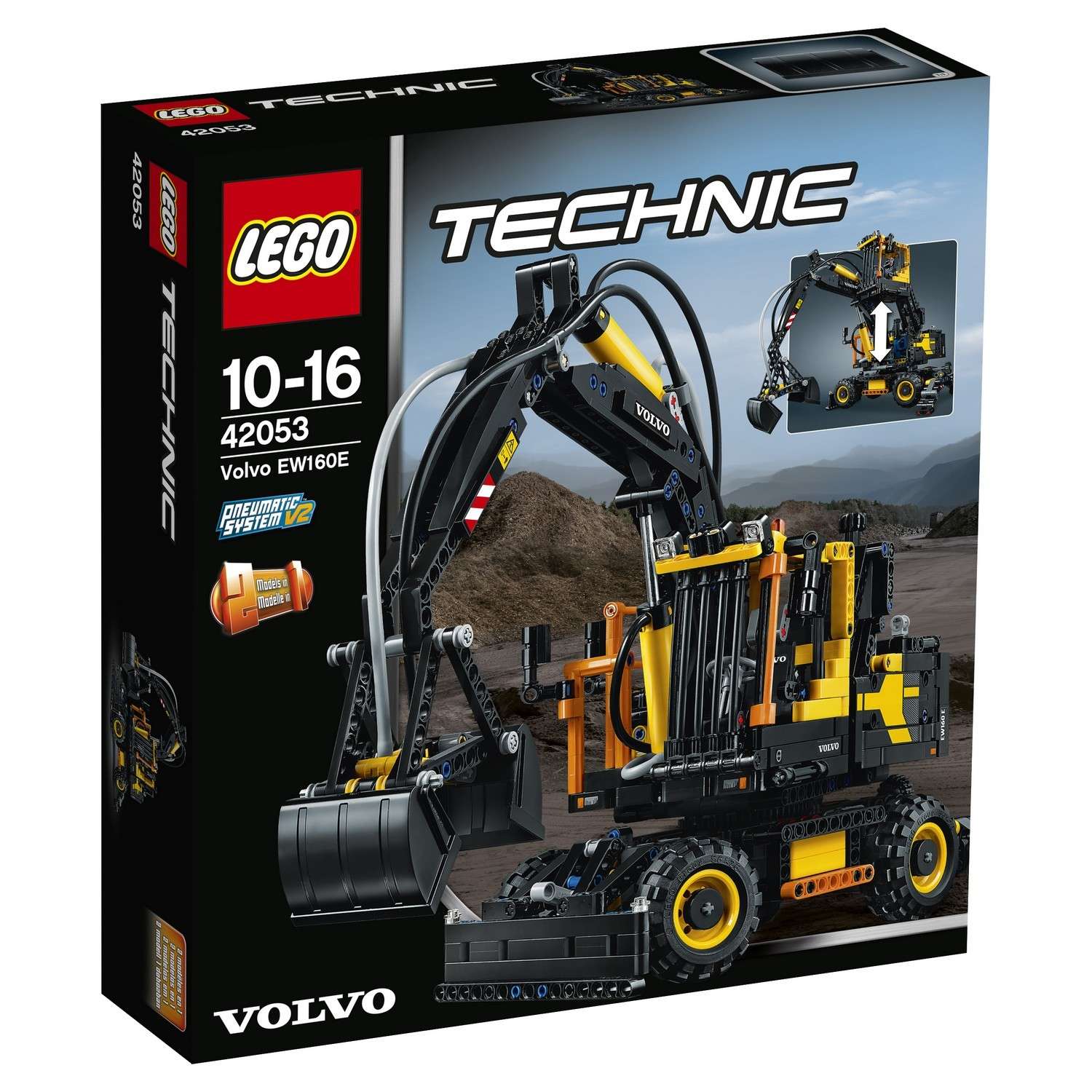 Конструктор LEGO Technic Экскаватор Volvo EW 160E (42053) - фото 2