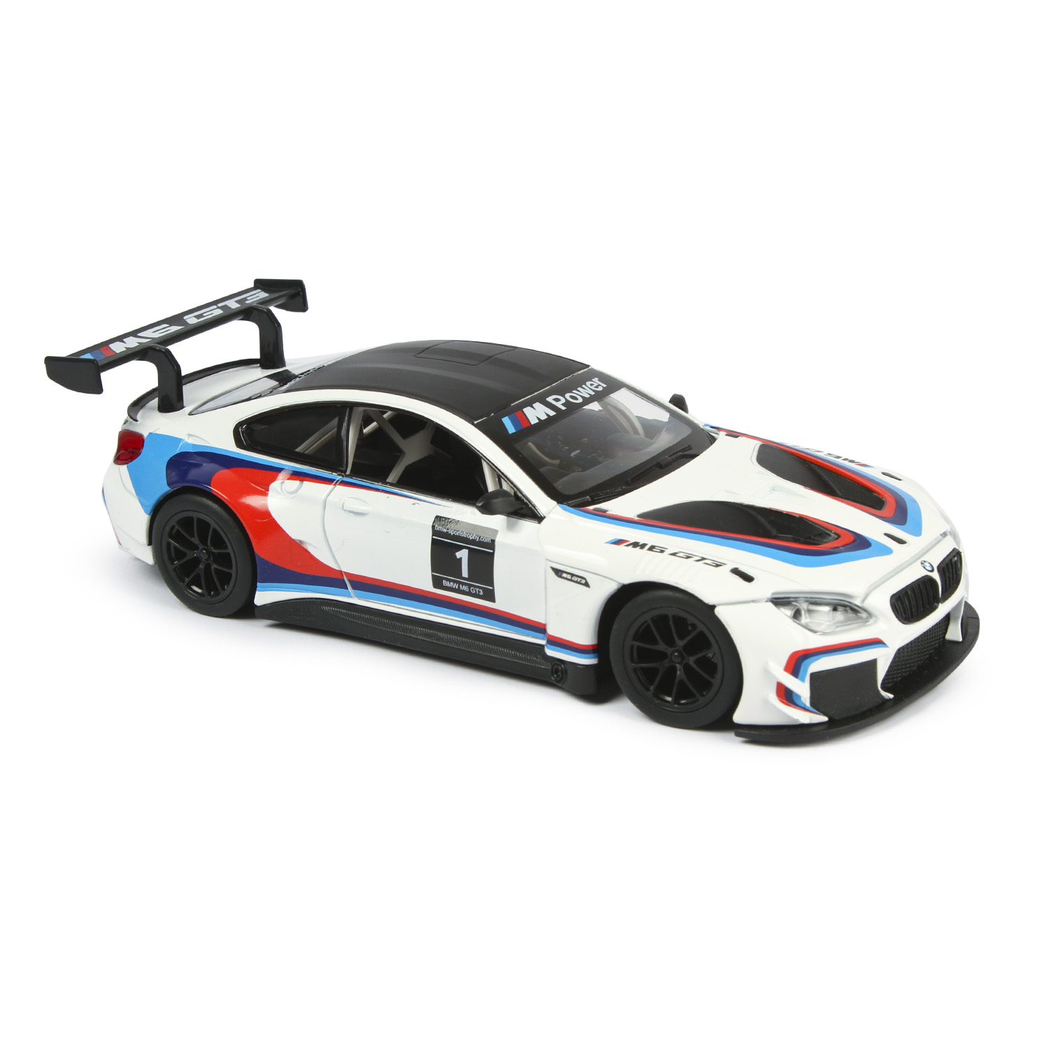 Автомобиль Mobicaro BMW 1:24 белый 68255B - фото 4