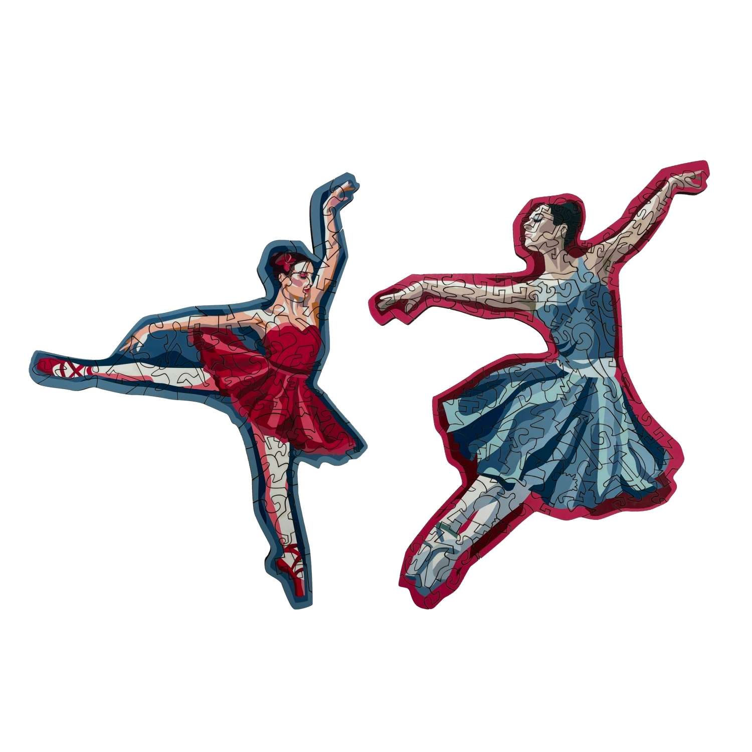Деревянный пазл Afi Design Советский балет в подарочной упаковке 144 детали - фото 1