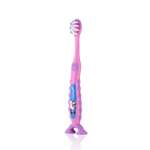 Зубная щетка Brush-Baby FlossBrush NEW от 3-6 лет сиреневая