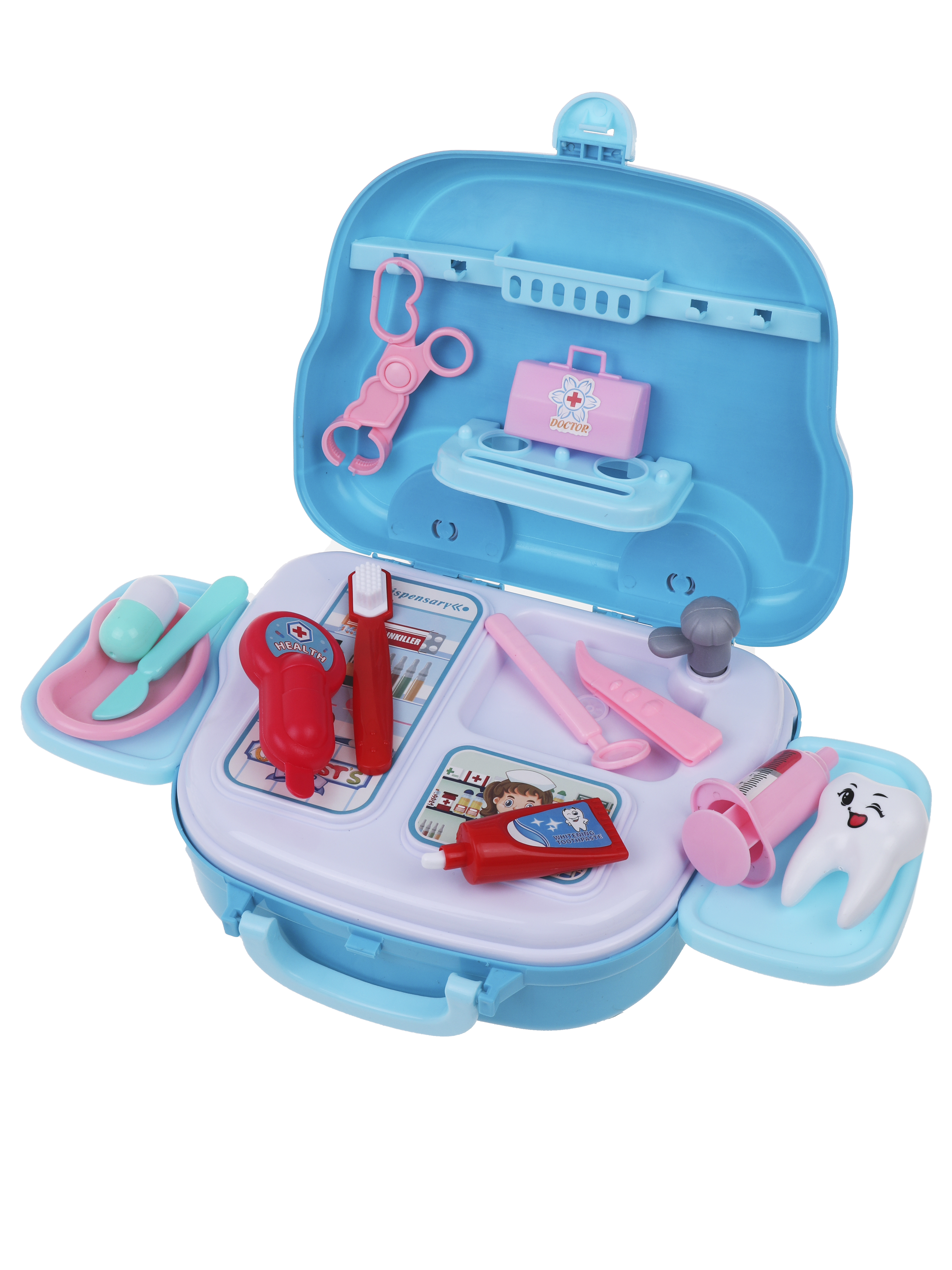 Игровой набор для девочек Наша Игрушка в чемоданчике на колесиках - фото 7