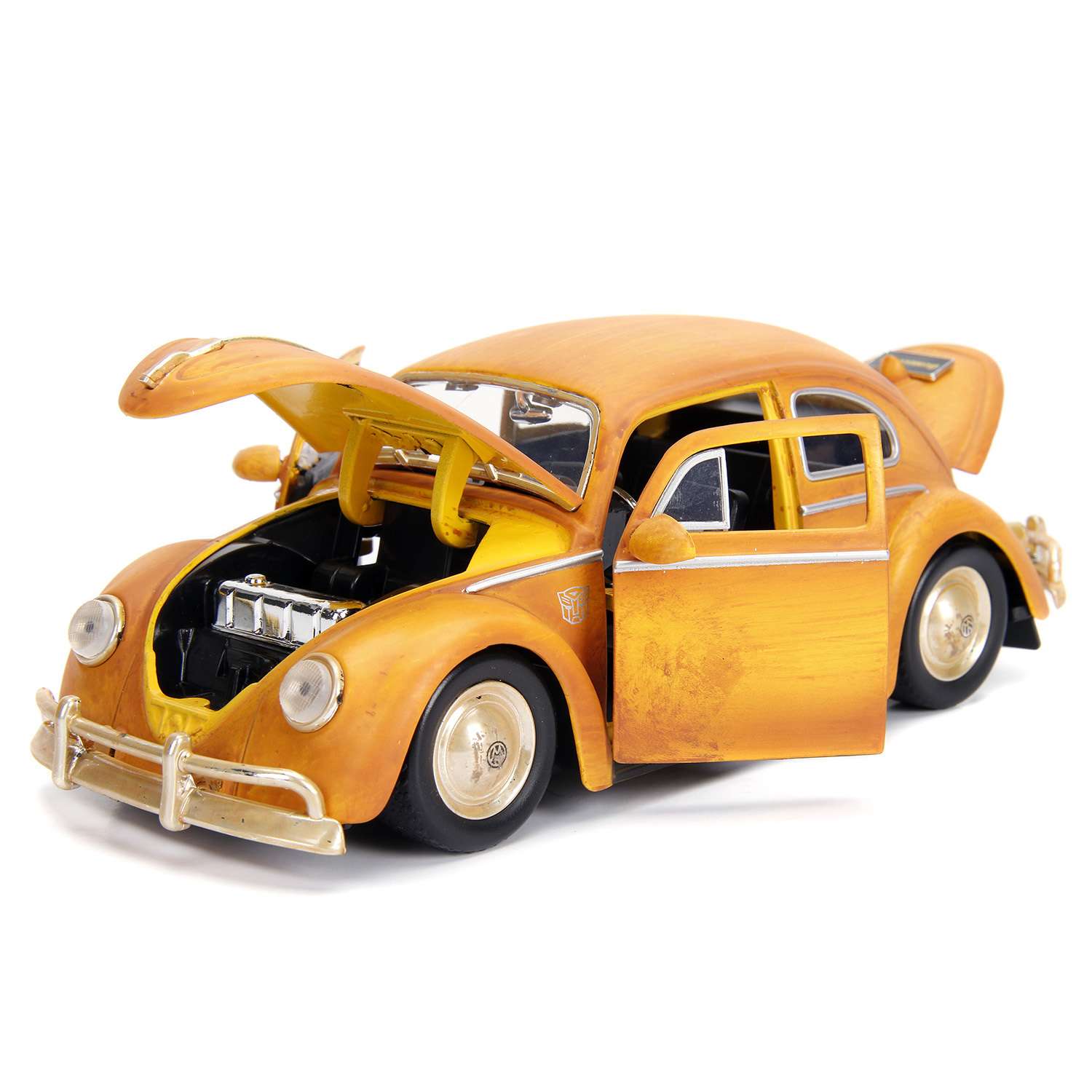 Машина Jada 1:24 Голливудские тачки Volkswagen Beetle 1971 Бамблби +фигурка Чарли 30114 30114 - фото 13