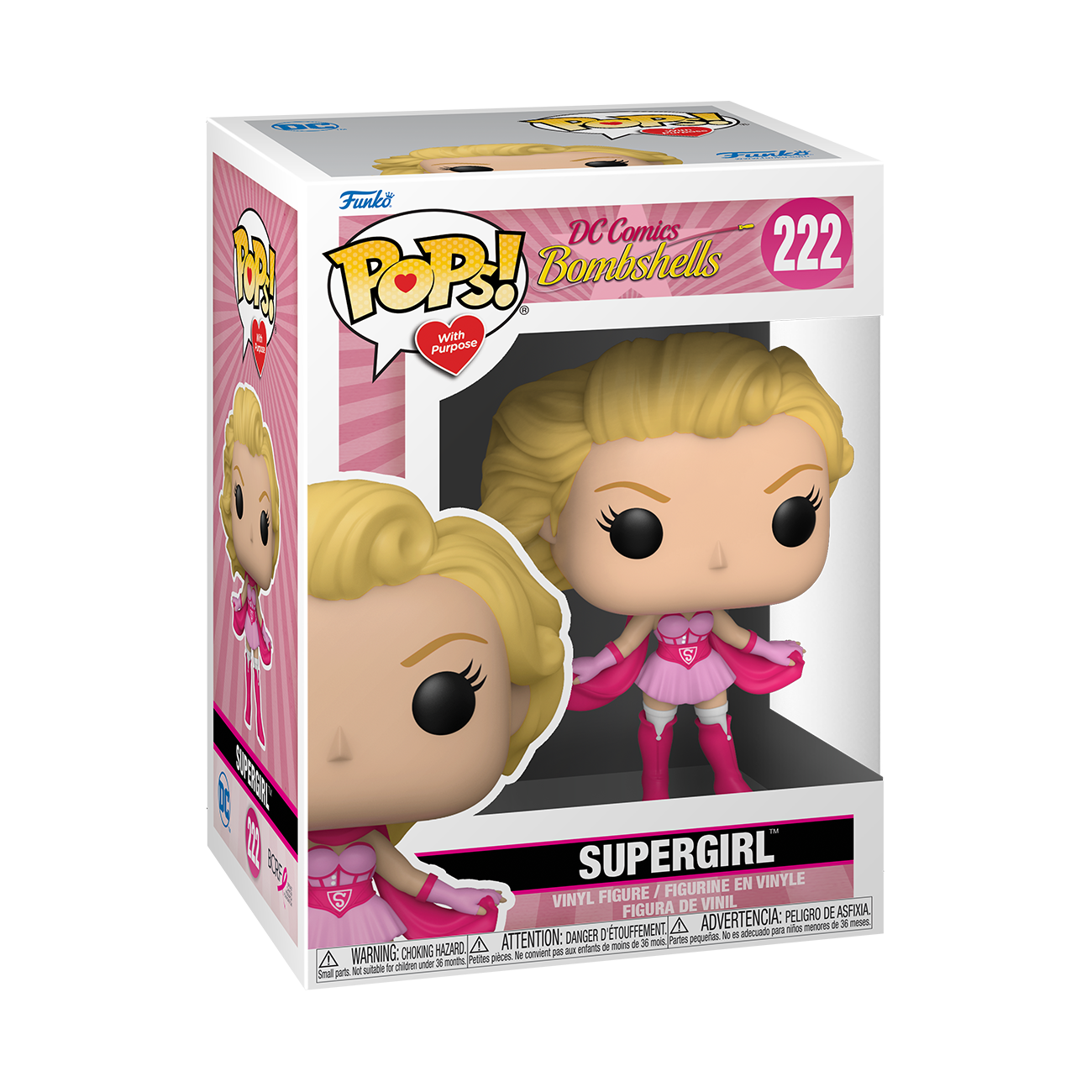 Фигурка Funko POP Heroes BC Awareness Супергёрл Bombshell Supergirl из вселенной DC - фото 1