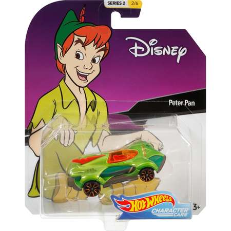 Автомобиль Hot Wheels Character cars Питер Пэн