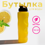 Бутылка для воды и напитков WOWBOTTLES Health and fitness anatomic c классической крышкой 700 мл